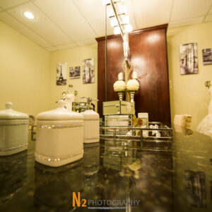 Mirror and reflection in the bridal room - Alegria Gardens