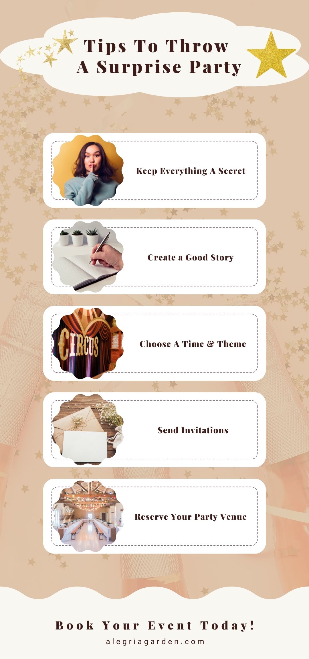 Tips To Throw A Surprise Party