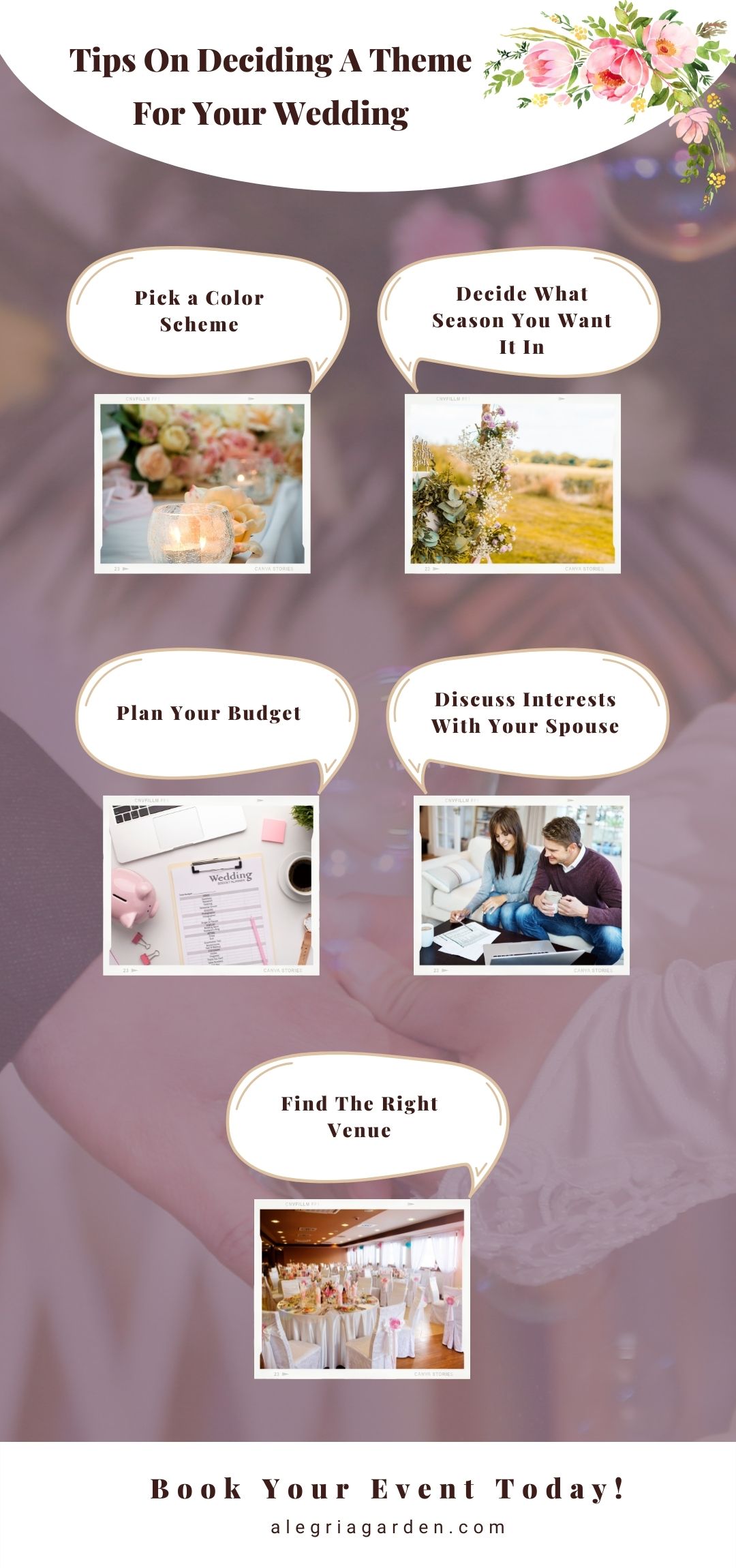 Tips On Deciding A Theme For Your Wedding